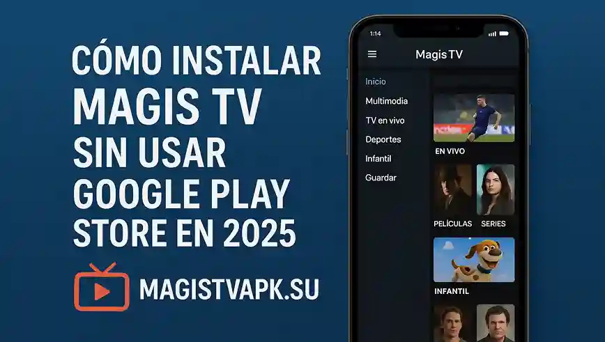 Cómo instalar Magis TV sin usar Google Play Store en 2025