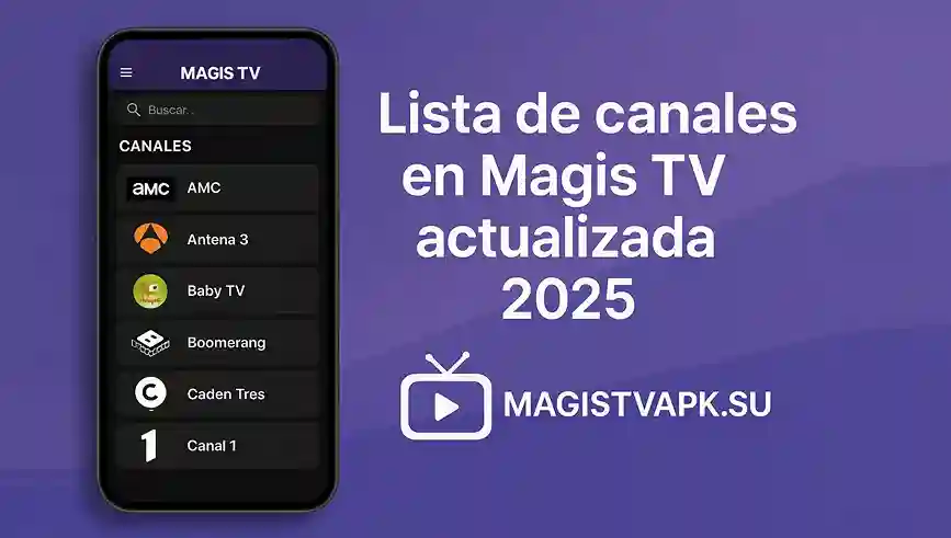 Lista de canales en Magis TV actualizada 2025