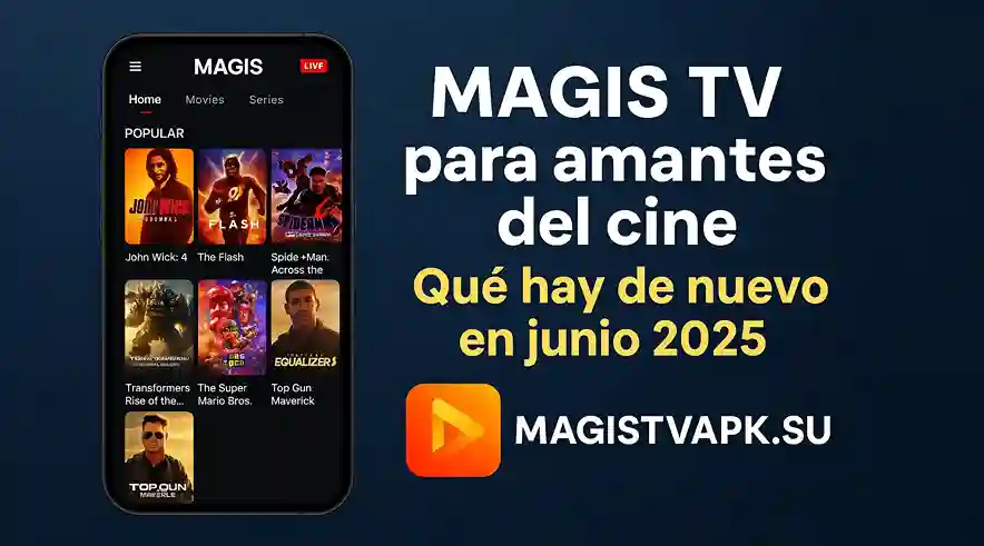 Magis TV para amantes del cine Qué hay de nuevo en junio 2025