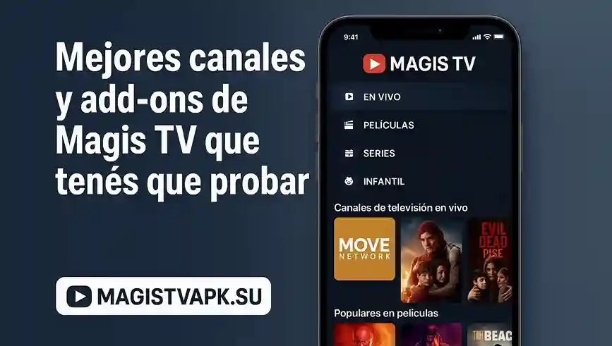 Mejores canales y add-ons de Magis TV que tenés que probar